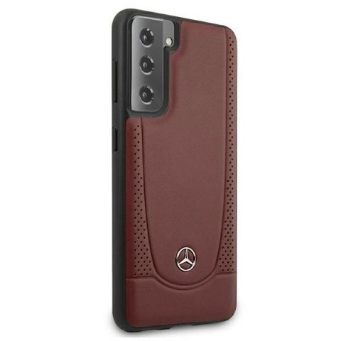 Etui Mercedes Urban Line na Samsung Galaxy S21+ - czerwone