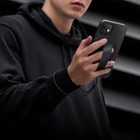 Etui Uniq Heldro na iPhone 12 mini - czarne
