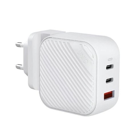 Ładowarka sieciowa UNIQ Verge Pro 66W GaN USB-C - biała Ładowarka sieciowa UNIQ Verge Pro 66W GaN USB-C - biała