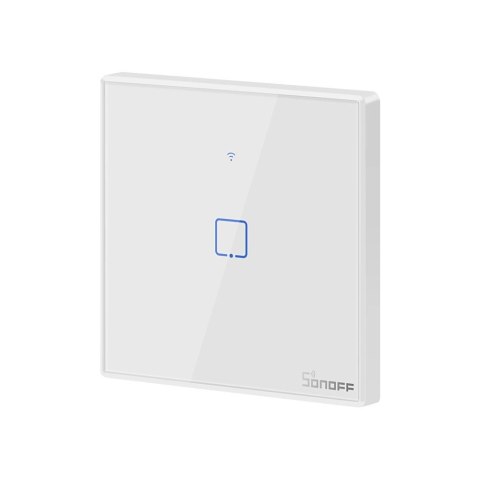 Sonoff T2EU1C-TX jednokanałowy dotykowy włącznik światła przełącznik przycisk Wi-Fi biały (IM190314015) Sonoff T2EU1C-TX jednokanałowy dotykowy włącznik światła przełącznik przycisk Wi-Fi biały (IM190314015)