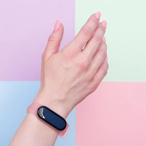 Zamienna silikonowa opaska pasek do Xiaomi Mi Band 5/6 złoty
