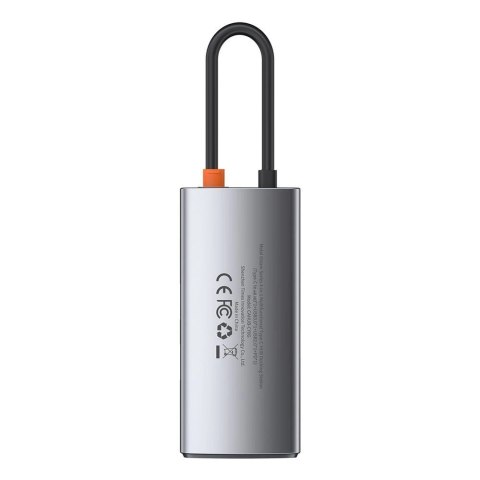 Baseus Metal Gleam 4w1 wielofunkcyjny HUB USB Typ C - USB Typ C Power Delivery 100 W / HDMI 4K 30 Hz / USB 3.2 Gen 1 / USB 2.0 ( Baseus Metal Gleam 4w1 wielofunkcyjny HUB USB Typ C - USB Typ C Power Delivery 100 W / HDMI 4K 30 Hz / USB 3.2 Gen 1 / USB 2.0 (
