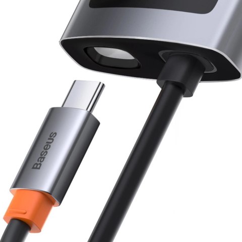 Baseus Metal Gleam 4w1 wielofunkcyjny HUB USB Typ C - USB Typ C Power Delivery 100 W / HDMI 4K 30 Hz / USB 3.2 Gen 1 / USB 2.0 ( Baseus Metal Gleam 4w1 wielofunkcyjny HUB USB Typ C - USB Typ C Power Delivery 100 W / HDMI 4K 30 Hz / USB 3.2 Gen 1 / USB 2.0 (