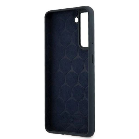 Etui Mercedes Silicone Line na Samsung Galaxy S21 - niebieskie Etui Mercedes Silicone Line na Samsung Galaxy S21 - niebieskie