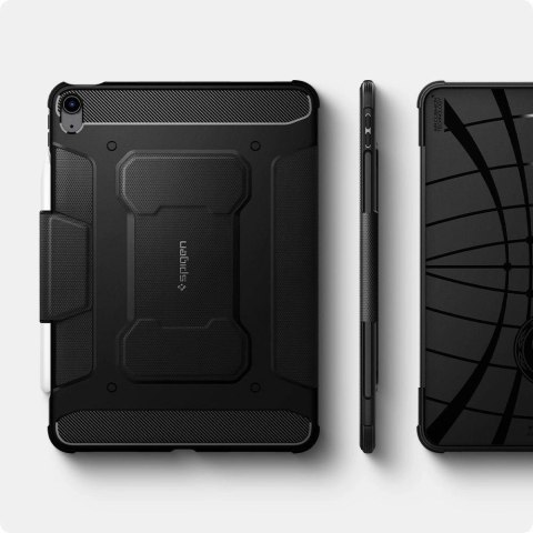 Etui Spigen Rugged Armor Pro na iPad Air 4 2020 / 5 2022 - czarne Etui Spigen Rugged Armor Pro na iPad Air 4 2020 / 5 2022 - czarne