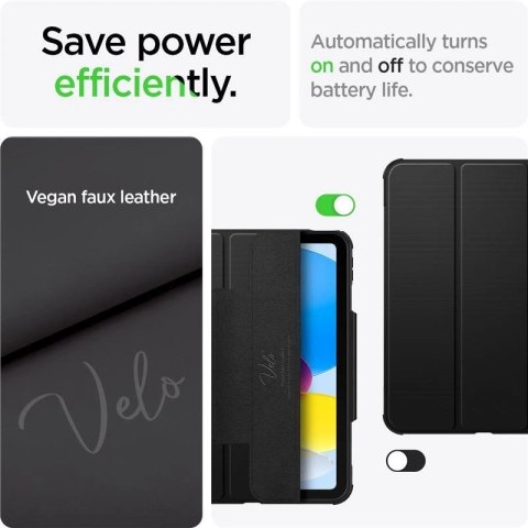 Etui Spigen Rugged Armor Pro na iPad Air 4 2020 / 5 2022 - czarne Etui Spigen Rugged Armor Pro na iPad Air 4 2020 / 5 2022 - czarne