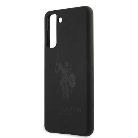 Etui U.S. Polo Assn. Silicone On Tone na Samsung Galaxy S21 - czarne