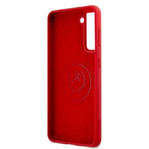 Etui U.S. Polo Assn. Silicone On Tone na Samsung Galaxy S21 - czerwone Etui U.S. Polo Assn. Silicone On Tone na Samsung Galaxy S21 - czerwone