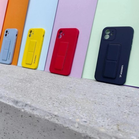 Wozinsky Kickstand Case silikonowe etui z podstawką iPhone 12 mini czarne Wozinsky Kickstand Case silikonowe etui z podstawką iPhone 12 mini czarne