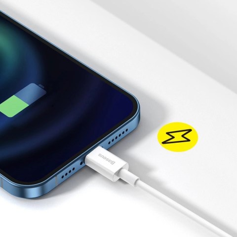 Baseus Superior kabel USB - Lightning 2,4 A 1 m czerwony (CALYS-A09) Baseus Superior kabel USB - Lightning 2,4 A 1 m czerwony (CALYS-A09)