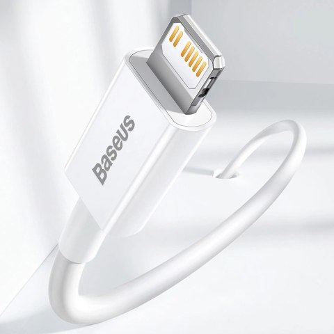 Kabel Baseus Superior Series USB-C / Lightning PD 20W 1 m - czerwony Kabel Baseus Superior Series USB-C / Lightning PD 20W 1 m - czerwony