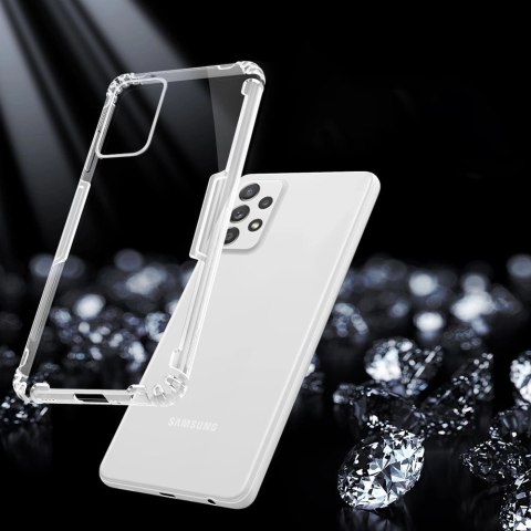 Nillkin Nature żelowe etui pokrowiec ultra slim Samsung Galaxy A72 4G przezroczysty Nillkin Nature żelowe etui pokrowiec ultra slim Samsung Galaxy A72 4G przezroczysty