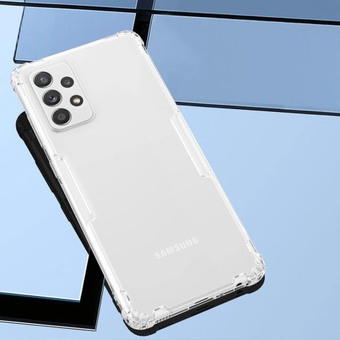 Nillkin Nature żelowe etui pokrowiec ultra slim Samsung Galaxy A72 4G przezroczysty Nillkin Nature żelowe etui pokrowiec ultra slim Samsung Galaxy A72 4G przezroczysty