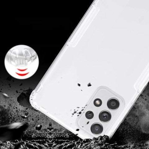 Nillkin Nature żelowe etui pokrowiec ultra slim Samsung Galaxy A72 4G przezroczysty Nillkin Nature żelowe etui pokrowiec ultra slim Samsung Galaxy A72 4G przezroczysty