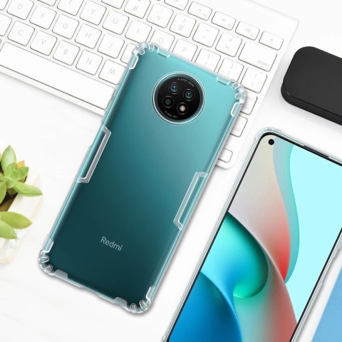 Nillkin Nature żelowe etui pokrowiec ultra slim Xiaomi Redmi Note 9T 5G przezroczysty Nillkin Nature żelowe etui pokrowiec ultra slim Xiaomi Redmi Note 9T 5G przezroczysty