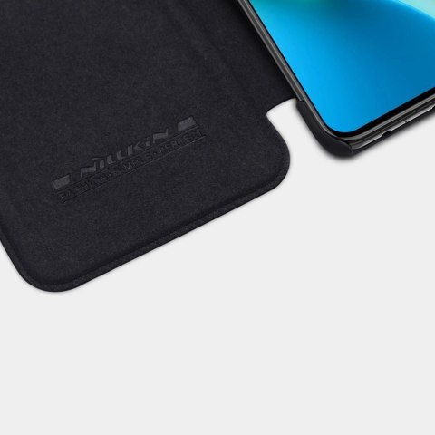 Nillkin Qin skórzana kabura etui Xiaomi Redmi Note 9T 5G brązowy Nillkin Qin skórzana kabura etui Xiaomi Redmi Note 9T 5G brązowy