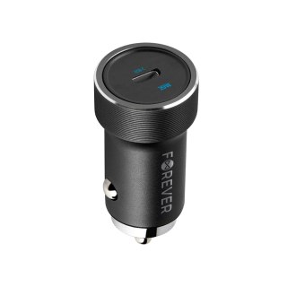 Forever ładowarka samochodowa PD QC CC-06 1x USB-C 20W czarna