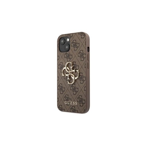Guess nakładka do iPhone 13 Pro / 13 6,1'' GUHCP13L4GMGBR brązowa hard case 4G Big Metal Logo Guess nakładka do iPhone 13 Pro / 13 6,1'' GUHCP13L4GMGBR brązowa hard case 4G Big Metal Logo