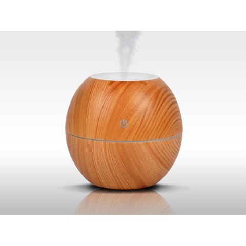 Nawilżacz powietrza LTC, podświetlany w 4 kolorach, 130ml, jasne drewno Nawilżacz powietrza LTC, podświetlany w 4 kolorach, 130ml, jasne drewno