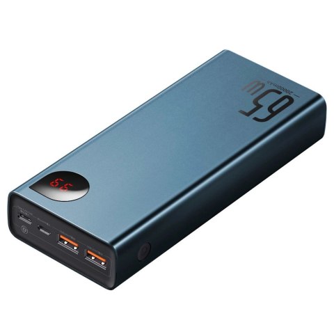 Baseus Adaman powerbank 2x USB / 1x USB Typ C / 1x micro USB 20000mAh 65W Quick Charge 4.0 Power Delivery niebieski (PPIMDA-D03) Baseus Adaman powerbank 2x USB / 1x USB Typ C / 1x micro USB 20000mAh 65W Quick Charge 4.0 Power Delivery niebieski (PPIMDA-D03)
