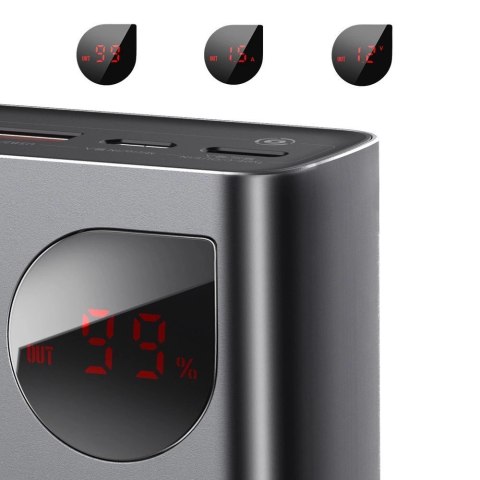 Baseus Adaman powerbank 2x USB / 1x USB Typ C / 1x micro USB 20000mAh 65W Quick Charge 4.0 Power Delivery niebieski (PPIMDA-D03) Baseus Adaman powerbank 2x USB / 1x USB Typ C / 1x micro USB 20000mAh 65W Quick Charge 4.0 Power Delivery niebieski (PPIMDA-D03)