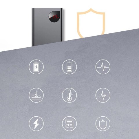 Baseus Adaman powerbank 2x USB / 1x USB Typ C / 1x micro USB 20000mAh 65W Quick Charge 4.0 Power Delivery niebieski (PPIMDA-D03) Baseus Adaman powerbank 2x USB / 1x USB Typ C / 1x micro USB 20000mAh 65W Quick Charge 4.0 Power Delivery niebieski (PPIMDA-D03)