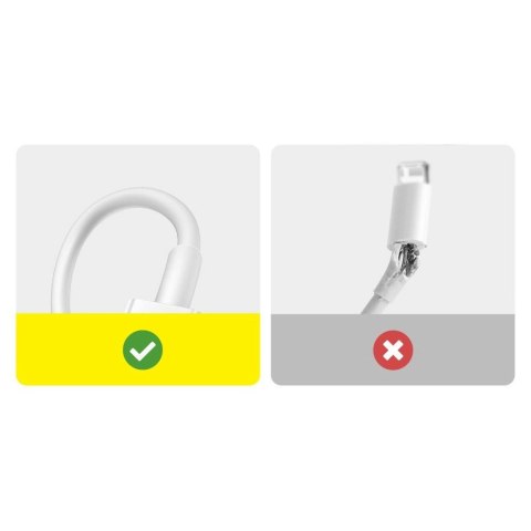 Baseus Superior kabel USB - Lightning 2,4A 1 m Niebieski (CALYS-A03) Baseus Superior kabel USB - Lightning 2,4A 1 m Niebieski (CALYS-A03)