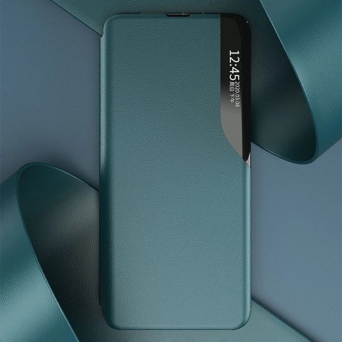 Eco Leather View Case elegancki futerał etui z klapką i funkcją podstawki Xiaomi Redmi K40 Pro+ / K40 Pro / K40 / Poco F3 fiolet