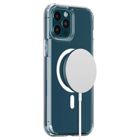 Etui Spigen Ultra Hybrid Mag z MagSafe na iPhone 12 Pro Max - białe Etui Spigen Ultra Hybrid Mag z MagSafe na iPhone 12 Pro Max - białe