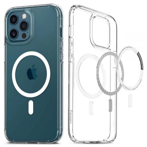 Etui Spigen Ultra Hybrid Mag z MagSafe na iPhone 12 Pro Max - białe Etui Spigen Ultra Hybrid Mag z MagSafe na iPhone 12 Pro Max - białe