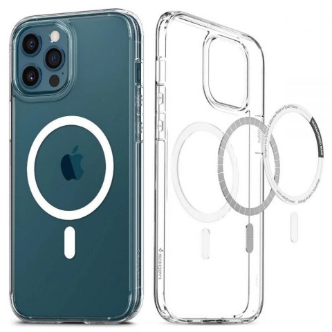 Etui Spigen Ultra Hybrid Mag z MagSafe na iPhone 12 Pro Max - białe Etui Spigen Ultra Hybrid Mag z MagSafe na iPhone 12 Pro Max - białe