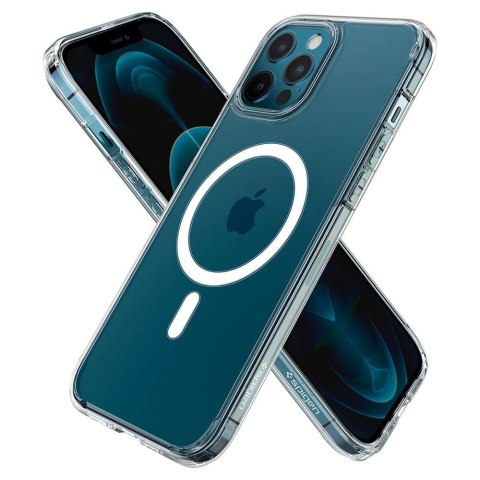 Etui Spigen Ultra Hybrid Mag z MagSafe na iPhone 12 Pro Max - białe Etui Spigen Ultra Hybrid Mag z MagSafe na iPhone 12 Pro Max - białe