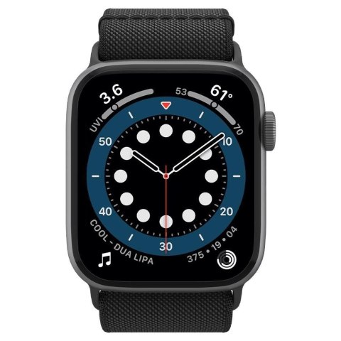 Pasek Spigen Fit Lite na Apple Watch 4/5/6/7/8/9/SE/Ultra (42/44/45/49 mm) - czarny