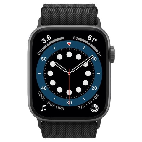 Pasek Spigen Fit Lite na Apple Watch 4/5/6/7/8/9/SE/Ultra (42/44/45/49 mm) - czarny