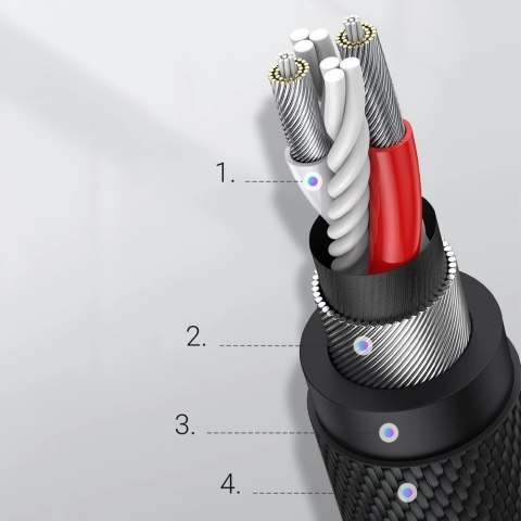 Ugreen AV190 przewód kabel przedłużacz AUX 3.5mm mini jack 3m Ugreen AV190 przewód kabel przedłużacz AUX 3.5mm mini jack 3m