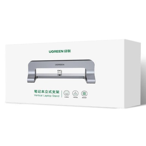Ugreen aluminiowy pionowy stojak uchwyt podstawka na MacBooka laptopa tablet srebrny (20471 LP258) Ugreen aluminiowy pionowy stojak uchwyt podstawka na MacBooka laptopa tablet srebrny (20471 LP258)