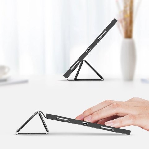 DUX DUCIS Osom żelowe etui na tablet Smart Sleep z podstawką iPad Pro 12.9'' 2021 czarny DUX DUCIS Osom żelowe etui na tablet Smart Sleep z podstawką iPad Pro 12.9'' 2021 czarny