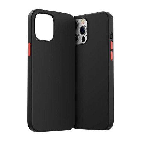 Joyroom Color Series ochronne etui do iPhone 12 Pro Max czarny (JR-BP800) Joyroom Color Series ochronne etui do iPhone 12 Pro Max czarny (JR-BP800)
