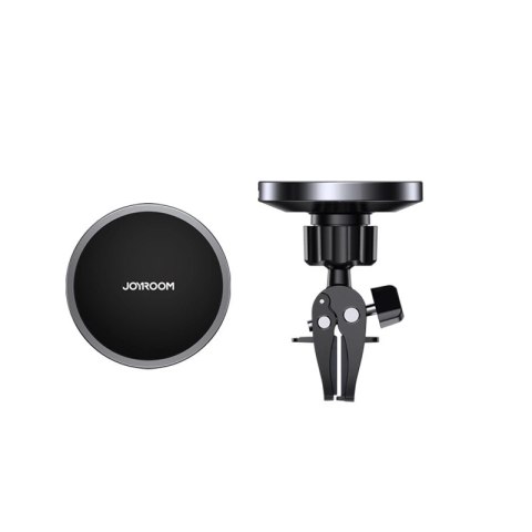 Joyroom samochodowy uchwyt magnetyczny bezprzewodowa indukcyjna ładowarka Qi 15 W (kompatybilna z MagSafe do iPhone) czarny (JR- Joyroom samochodowy uchwyt magnetyczny bezprzewodowa indukcyjna ładowarka Qi 15 W (kompatybilna z MagSafe do iPhone) czarny (JR-