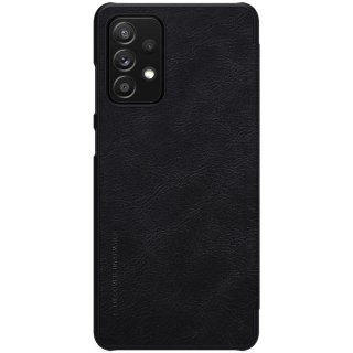 Nillkin Qin skórzana kabura etui Samsung Galaxy A72 4G czarny