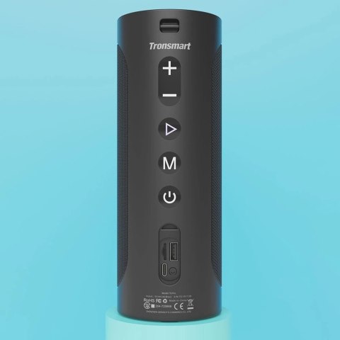 Tronsmart T6 Pro przenośny bezprzewodowy głośnik Bluetooth 5.0 45W podświetlenie LED czarny (448105) Tronsmart T6 Pro przenośny bezprzewodowy głośnik Bluetooth 5.0 45W podświetlenie LED czarny (448105)