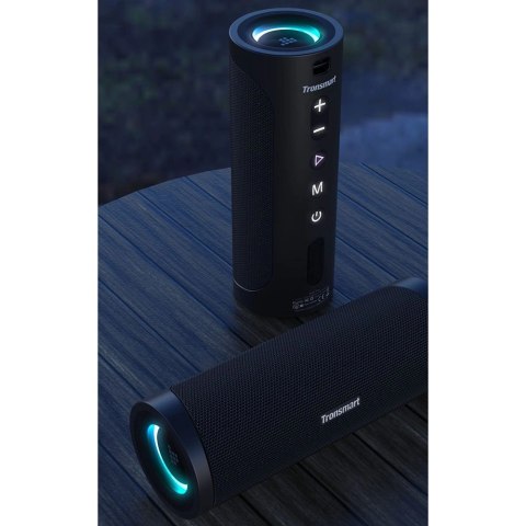 Tronsmart T6 Pro przenośny bezprzewodowy głośnik Bluetooth 5.0 45W podświetlenie LED czarny (448105) Tronsmart T6 Pro przenośny bezprzewodowy głośnik Bluetooth 5.0 45W podświetlenie LED czarny (448105)