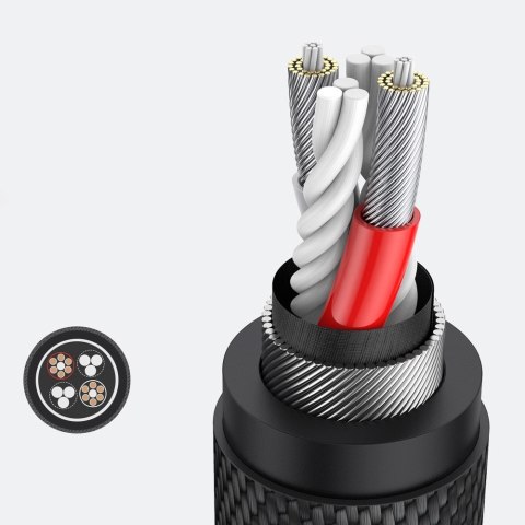 Ugreen Rozdzielacz AUX do słuchawek i mikrofonu 1 x męski 3,5 mm, 2 x żeński 3,5 mm 20cm czarny (AV192 50254) Ugreen Rozdzielacz AUX do słuchawek i mikrofonu 1 x męski 3,5 mm, 2 x żeński 3,5 mm 20cm czarny (AV192 50254)