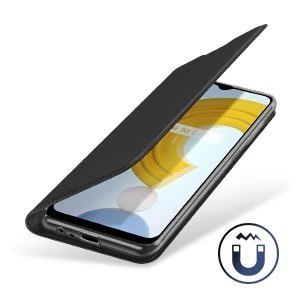 Dux Ducis Skin Pro kabura etui pokrowiec z klapką Realme C21 czarny