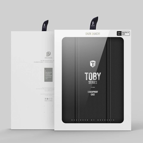 Dux Ducis Toby pancerne etui z klapką Smart Case do iPad Pro 11'' 2021 z uchwytem na Apple Pencil czarny