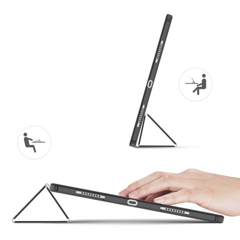 Dux Ducis Toby pancerne etui z klapką Smart Case do iPad Pro 11'' 2021 z uchwytem na Apple Pencil czarny