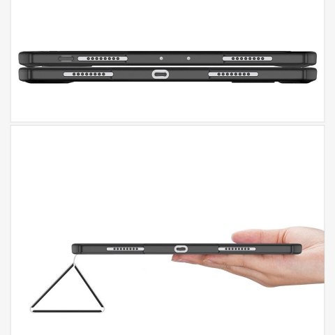 Dux Ducis Toby pancerne etui z klapką Smart Case do iPad Pro 11'' 2021 z uchwytem na Apple Pencil czarny