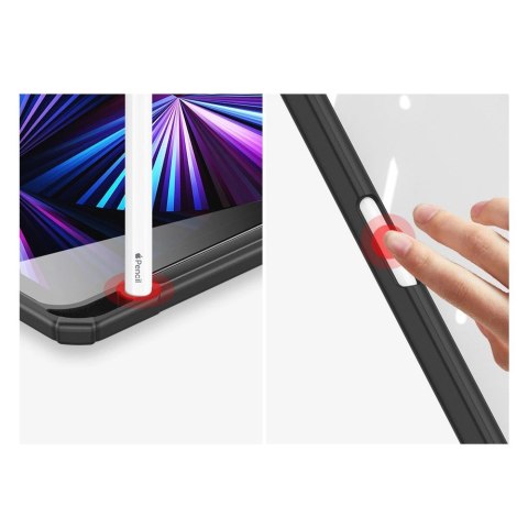 Dux Ducis Toby pancerne etui z klapką Smart Case do iPad Pro 11'' 2021 z uchwytem na Apple Pencil czarny