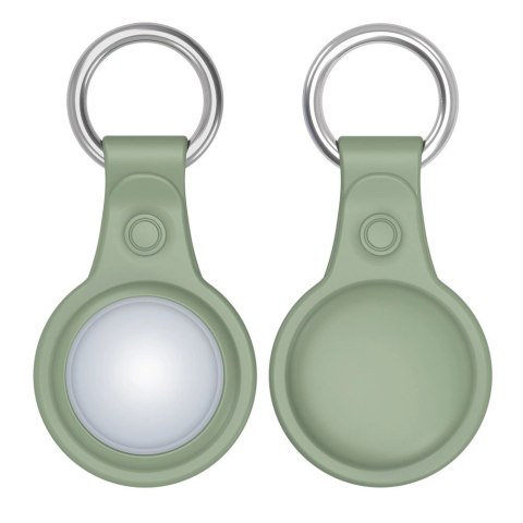 Dux Ducis zestaw 4x silikonowe etui brelok zawieszka case do lokalizatora Apple AirTag (4 kolory: czarny, zielony, różowy, niebi Dux Ducis zestaw 4x silikonowe etui brelok zawieszka case do lokalizatora Apple AirTag (4 kolory: czarny, zielony, różowy, niebi