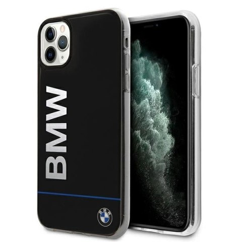 Etui BMW Signature Printed Logo na iPhone 11 Pro Max - czarne Etui BMW Signature Printed Logo na iPhone 11 Pro Max - czarne